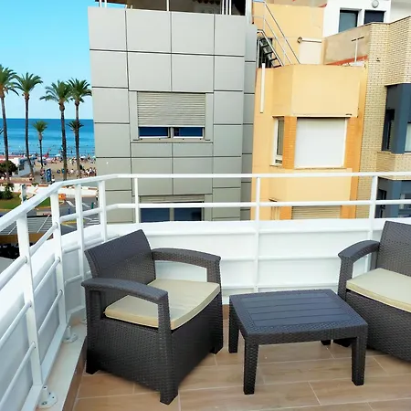Moderno Atico Loft En Centro, Cerca De La Playa Y El Castillo Papa Luna